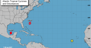 Pronostican un fin de semana huracanado en zonas de la costa de México y EE.UU.