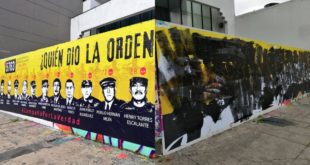 Corte Constitucional mantiene intacto mural “Quién dio la orden”